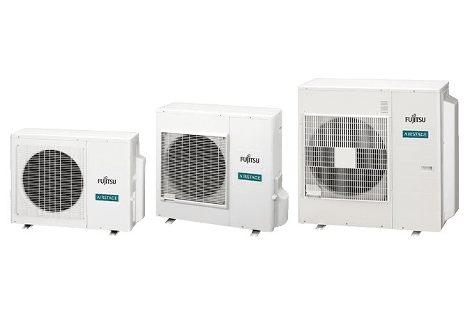 Fujitsu Halcyon 24,000 BTU 2-Zone Ductless Mini Split System