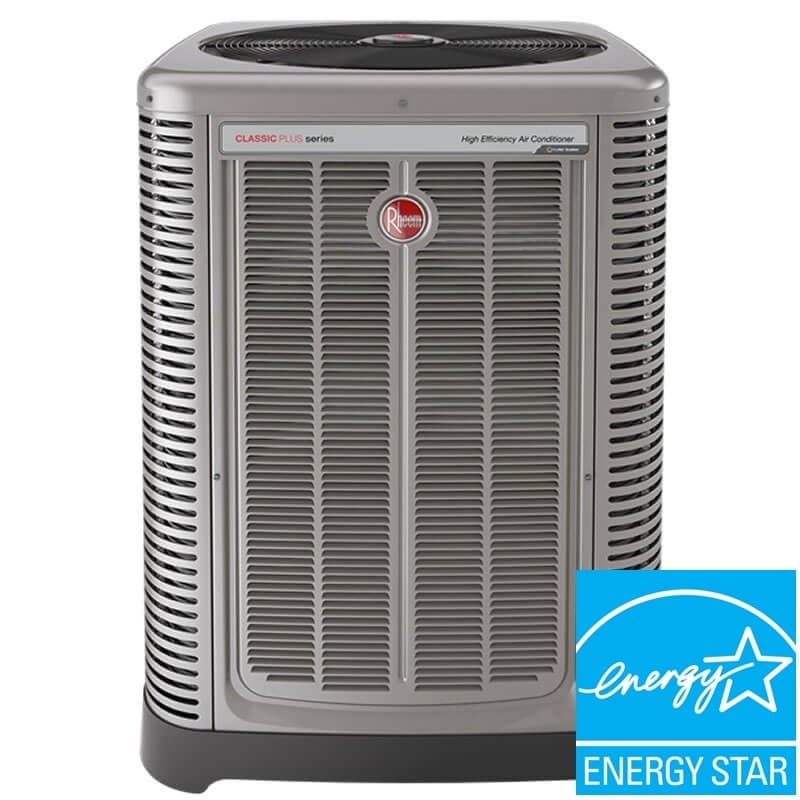 Rheem Classic Plus 2 Ton 15.2 SEER2 Central Air Conditioner Condenser