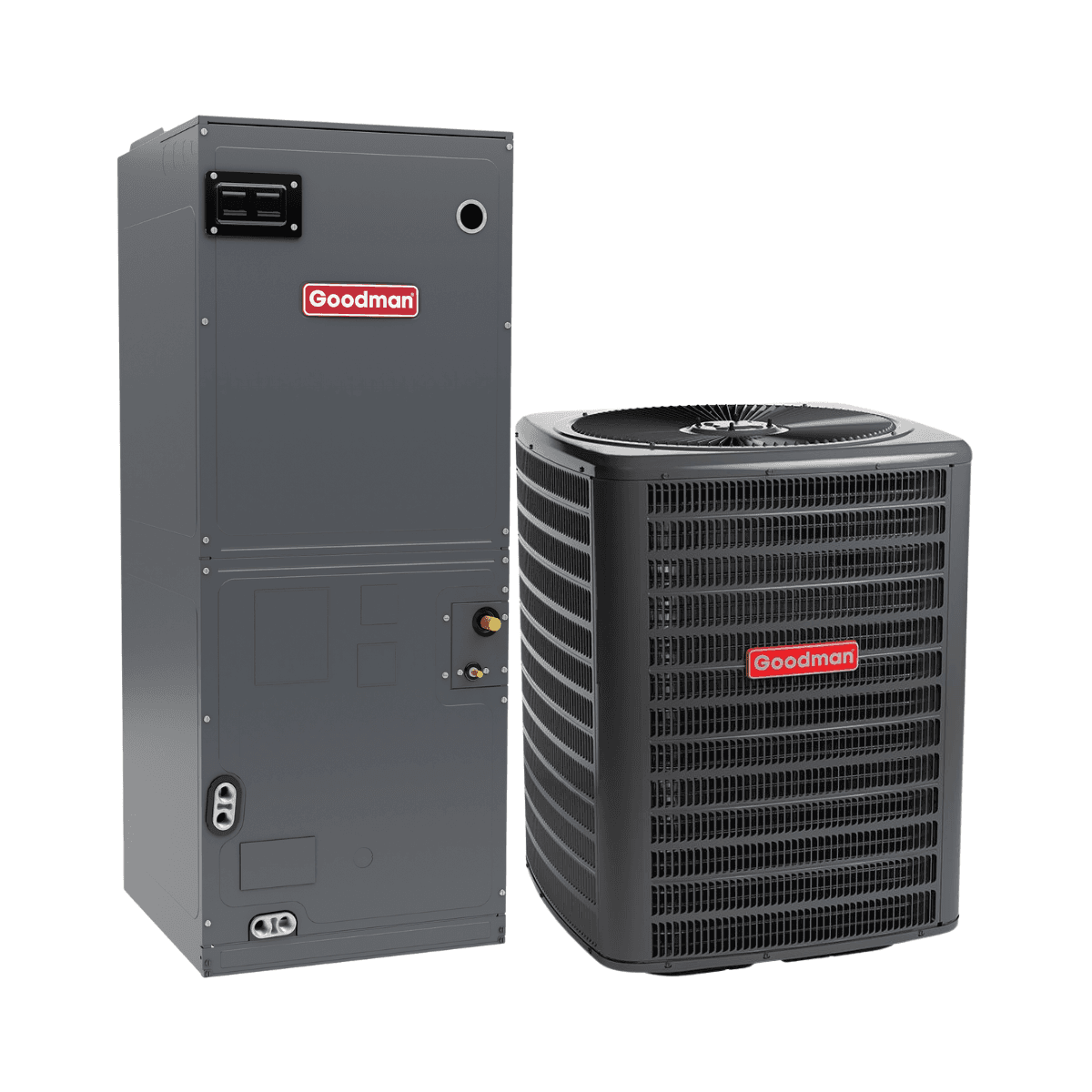Goodman 3.5 Ton 15.2 SEER2 R-32 Matched Ducted Heat Pump System
