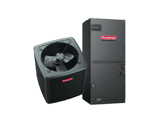 Goodman 4 Ton 15.2 SEER2 R-32 Matched Ducted Heat Pump System